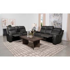 Forrest Grey 2-piece Motion Reclining Sofa Set