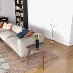 New Design Small Modern Stylish Desk Lamp In Stock In The United States, Easy To Install, Used for Bedside Table Lamp,Reading Lamp, Office, Kinetic Table Lamp - Gold outer and White inner 110~120V
