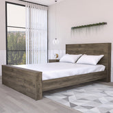 Braga Full Size Bed Base, Headboard