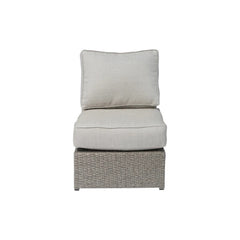 Fully Assembled 4-Seater Outdoor Modular Sectional Set with Cushions & Table