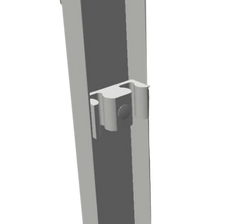 Anti-Collision Cushions x 6 and Guide Block x 1, 24D03PJ4