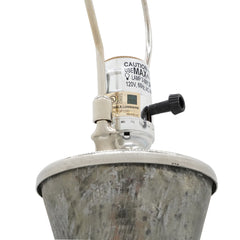 D15x23" Glass Table Lamp Bottel Shape