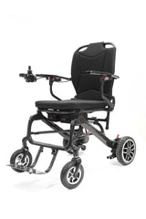 37 LBS Lightweight Carbon Fiber Electric Wheelchairs for Adults, 30 Miles Long Range Foldable Motorized Wheelchair with 2 Lithium Batteries & Dual Motors