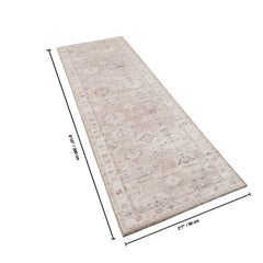 Oxford GC_NBL2016 Gold 2 ft. 7 in. x 9 ft. 10 in. Area Rug