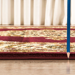 Classic GC_VIN5009 Red 2 ft. 7 in. x 7 ft. 3 in. Area Rug