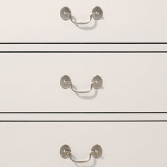 Louis Phillipe G3190-BC 4 Drawer Chest , White