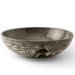 Jeronica Black Ceramic Serving/Pasta Bowl-13.5 OZ,