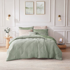 4PCS King/Cal King Velvet Duvet Cover Set with Throw Pillow