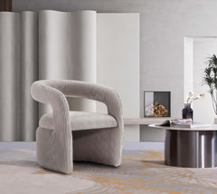 Lounge Chair in Off White