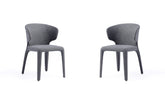 Dining Chair - Set of 2 in Gray