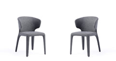 Dining Chair - Set of 2 in Gray