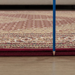 Manchester GC_HER5004 Red 2 ft. 7 in. x 9 ft. 10 in. Area Rug