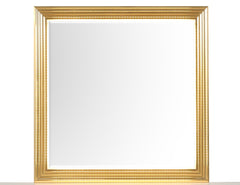 Obsession Contemporary Style Mirror Made with Wood & Gold Finish same as B009P152665 (CA inventory)
