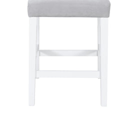 ARIYA GREY/WHITE DINING CHAIR KIT OF 2