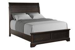 Queen Sleigh Bed with dresser mirror chest and nightstand