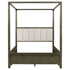 Sundance Dark Cocoa Queen Canopy Bed