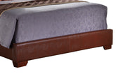 Aaron G1855-QB-UP Queen Bed , LIGHT BROWN