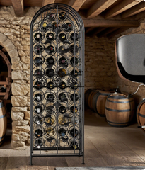 Rack Wrought Iron Wine Rack