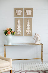 S/2 9.3x1.6x31.3" Wall Art, Wall Décor for Living Room Dining Room Bedroom Office Entryway