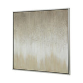 40" x 40" Golden Sunshine Framed Hand-painted Canvas Print Wall Art, Wall Decor for Living Room Bedrrom Entryway Office