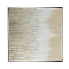 40" x 40" Golden Sunshine Framed Hand-painted Canvas Print Wall Art, Wall Decor for Living Room Bedrrom Entryway Office