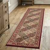 Manchester GC_HER5005 Red 2 ft. 7 in. x 9 ft. 10 in. Area Rug