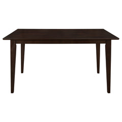 Henin Cappuccino and Beige 5-piece Dining Set