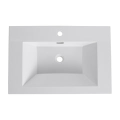 30" Bathroom Resin Sink