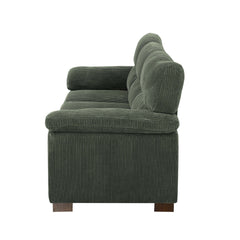 Vintage Three‑Seat Sofa