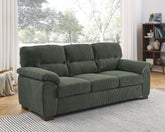 Vintage Three‑Seat Sofa
