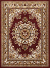 Manchester GC_HER5007 Red 9 ft. 2 in. x 12 ft. 6 in. Area Rug