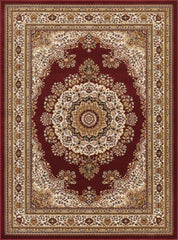 Manchester GC_HER5007 Red 9 ft. 2 in. x 12 ft. 6 in. Area Rug