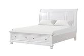 Meade G8975A-QB Queen Bed , White