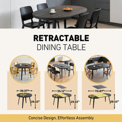 Extendable table,DINING TABLE,OFFICE TABLE,COFFEE TABLE,metal leg,MDF top,100/140/180x100x75cm,BLACK COLOR