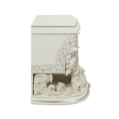 Adara Antique White Finish Nightstand