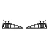 Auto Car Truck Service Ramps Lifts with Pedal, Garage Car Lift Hydraulic Ramps 5 Ton,Automotive Hydraulic Lift Repair Frame Lift(2 Pack) Black color