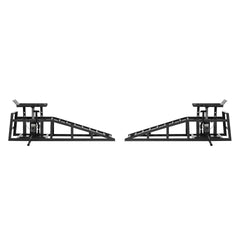 Auto Car Truck Service Ramps Lifts with Pedal, Garage Car Lift Hydraulic Ramps 5 Ton,Automotive Hydraulic Lift Repair Frame Lift(2 Pack) Black color