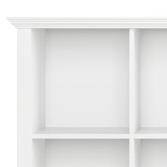 Acadian - 8 Cube Storage Sofa Table - White