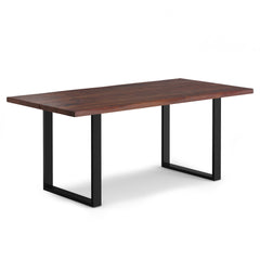 Fieldcrest Dining Table in Dark Walnut