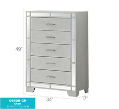 Madison G6600-CH , Silver Champagne