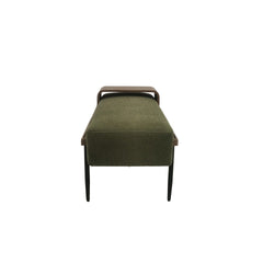 1 PCS See below Cocktail Ottoman with slide tray Green