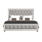 CHLOE GEMSTONE SILVER KING BED