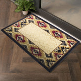 Tribes GC_YLS4007 Cream 2 ft. x 3 ft. Southwest Area Rug