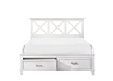 King X Storage Bed