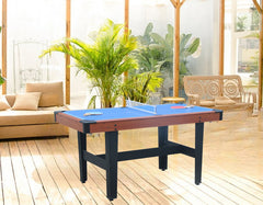 48″ Game Table - Combo Game Table Set - Billiards/Pool, Glide Hockey and Table Tennis for Home, Game Room, Friends and Family!
