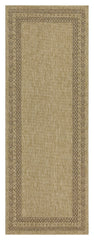 Earth GC_NTL1007 Jute/Mocha 7 ft. 10 in. x 10 ft. 3 in. Indoor/Outdoor Area Rug