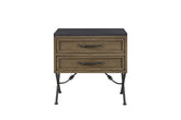 2 Drawer Nightstand - Almond