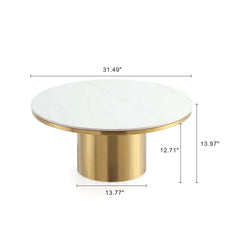 Coffee Table in Gold