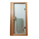 One-person sauna room front wall (W632S00002)
