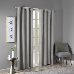 Printed ed Blackout Grommet Top Curtain Panel(Only 1 Pc Panel)